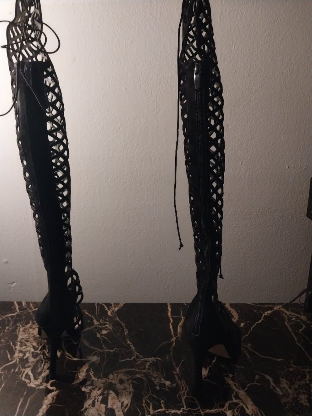 Vince Camuto Over-the-Knee/Thigh-High Gladiator Sandal Boot - Picture 4 of 15